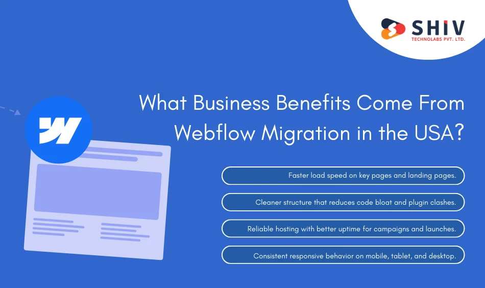 What Business Benefits Come From Webflow Migration in the USA